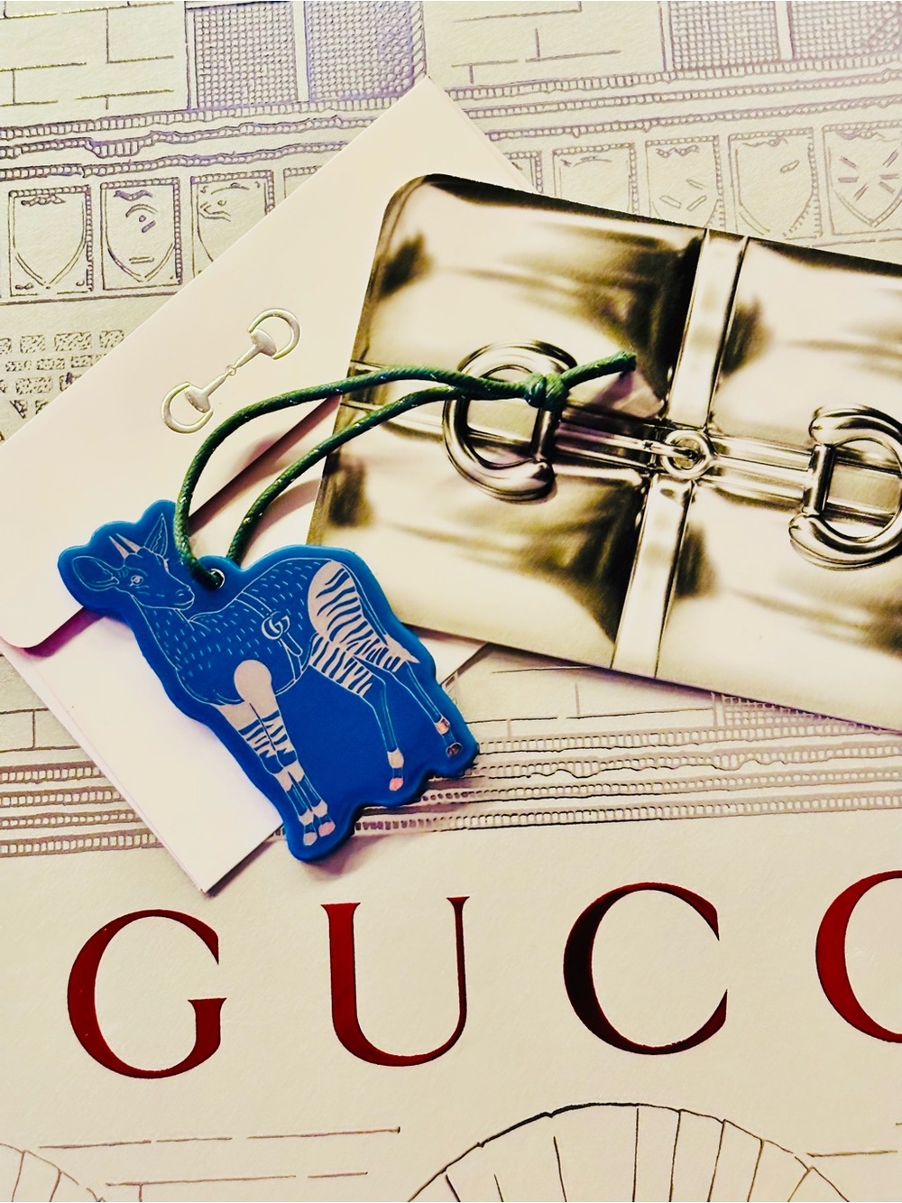 Gucci Authentic Ornament Brand New Includes Gucci Card & Envelope